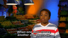 Wise Words GIF - Masterchef Junior When One Door Closes Another One Opens Up Opportunity GIFs