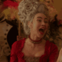 Laughing Courtney Ford GIF - Laughing Courtney Ford Marie Antoinette GIFs