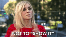 not to show it quotation quote judith light interview