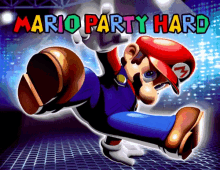 mario party super mario party party hard mario dance
