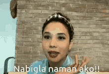 Nabigla Naman Ako Shocked GIF - Nabigla Naman Ako Shocked Karylle GIFs