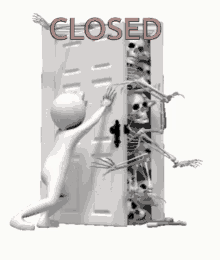 Closed Dont Come In GIF - Closed Dont Come In Not Open GIFs