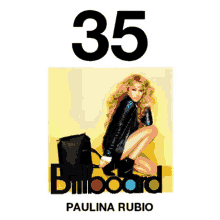 Thalia Paulina Rubio GIF - Thalia Paulina Rubio Billboard GIFs