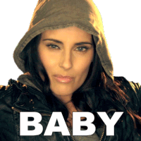 Baby Nelly Furtado Sticker - Baby Nelly Furtado Night Is Young Song Stickers