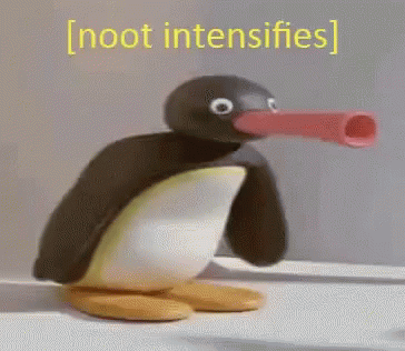 Pingu Noot GIF - Pingu Noot Intensifies GIFs