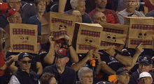Ottawa Redblacks Bag Fans GIF - Ottawa Redblacks Bag Fans Bag GIFs