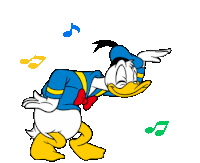 Donald Duck Sticker - Donald Duck Dancing Stickers