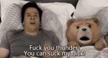 Thunder Fuck You Thunder GIF - Thunder Fuck You Thunder Suck My Dick GIFs