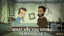 What Are You Doing In My House Nick Starr GIF - What Are You Doing In My House Nick Starr Jay Bilzerian GIFs