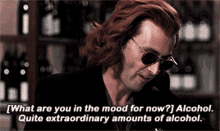Good Omens Alcohol GIF - Good Omens Alcohol What Are You In The Mood GIFs