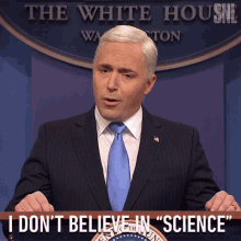 I Dont Believe In Science Beck Bennett GIF - I Dont Believe In Science Beck Bennett Saturday Night Live GIFs