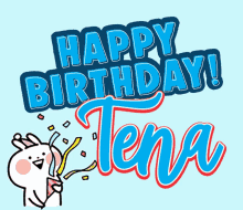 Happy Birthday Tena Hbd GIF - Happy Birthday Tena Hbd Greetings GIFs