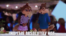 Alvin And The Chipmunks Simon GIF - Alvin And The Chipmunks Simon No It Is Absolutely Not GIFs