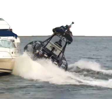 Crashed Failarmy Sticker - Crashed Failarmy Boat Accident Stickers