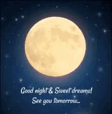 Good Night Sweet Dreams GIF - Good Night Sweet Dreams See You Tomorrow GIFs