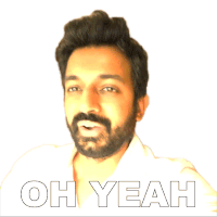 Oh Yeah Faisal Khan Sticker - Oh Yeah Faisal Khan Yeah Stickers
