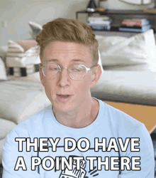 They Do Have A Point There Tyler Oakley GIF - They Do Have A Point There Tyler Oakley Tyler Oakley Channel GIFs