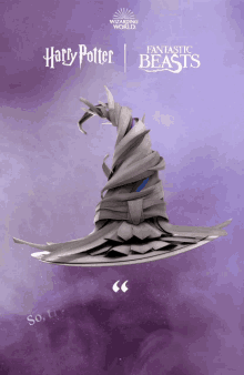 Harry Potter Sorting Hat GIF - Harry Potter Sorting Hat Fantastic Beasts GIFs