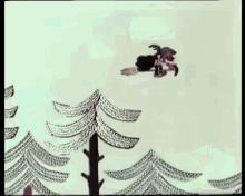 баба яга бабка ежка летать метла скорость вуху GIF - Baba Yaga Babka Yozhka Soyuz Multfilm GIFs