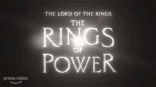 lord of the rings ring of power tv series title intro the lord of the rings