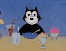 Felix The Cat Belching GIF - Felix The Cat Belching Anime Burp GIFs