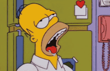 Homer Drooling GIF - Stuffed Food Coma Homer Simpson GIFs