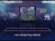 Ren Playing Sekai Project Sekai GIF - Ren Playing Sekai Sekai Project Sekai GIFs