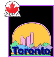 Toronto Ontario Cn Tower Sticker - Toronto Ontario Ontario Cn Tower Stickers