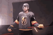 pacioretty golden knights hockey stick pose