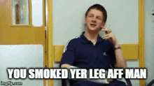 Smoked Leg GIF - Smoked Leg Off GIFs
