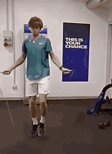 Andrey Rublev Jump Rope GIF - Andrey Rublev Jump Rope Tennis GIFs