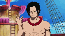 ace onepiece flame fire