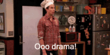 Here For The Drama I Carly GIF - Here For The Drama I Carly Jerry Trainor GIFs