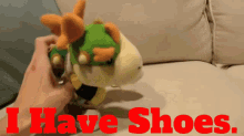 Sml Bowser Junior GIF - Sml Bowser Junior I Have Shoes GIFs