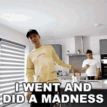 I Went And Did A Madness Aitch GIF - I Went And Did A Madness Aitch Gsd Song GIFs