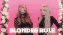 Blonde Blondes Rule GIF - Blonde Blondes Rule Kim Petras GIFs