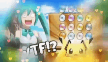 Miku And Pikachu Wtf GIF - Miku And Pikachu Wtf Shocked GIFs