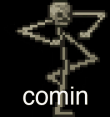 Skeleton Comin GIF - Skeleton Comin Walk GIFs