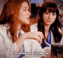 Greys Anatomy April Kepner GIF - Greys Anatomy April Kepner You Know What I Like Me GIFs