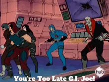 Gi Joe Cobra Commander GIF - Gi Joe Cobra Commander Youre Too Late Gi Joe GIFs