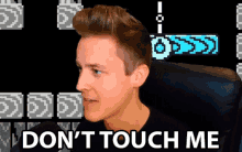 Dont Touch Me Redfalcon GIF - Dont Touch Me Redfalcon Gamer GIFs