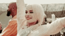 Hi Boys Margot GIF - Hi Boys Margot Robbie GIFs