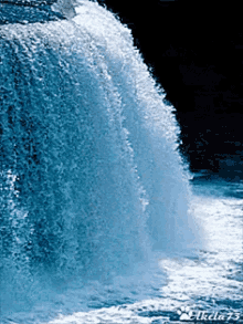 Waterfall Flowing GIF - Waterfall Water Flowing GIFs