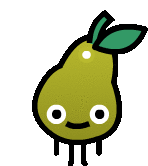 Pear Fruit Sticker - Pear Fruit Yummy Stickers