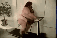 Exercise Fat GIF - Exercise Fat Treadmill GIFs
