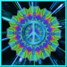 Peace Changing Colors GIF - Peace Changing Colors Sign GIFs
