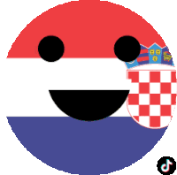 Croatia Tiktok Sticker - Croatia Tiktok Happy Stickers