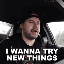 I Wanna Try New Things Jared Dines GIF - I Wanna Try New Things Jared Dines I Want To Explore More GIFs