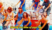 Mamma Mia Having The Time Of Your Life GIF - Mamma Mia Having The Time Of Your Life Dancing Queen GIFs