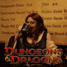 Dungeons And Dragons Dnd GIF - Dungeons And Dragons Dnd Drink GIFs